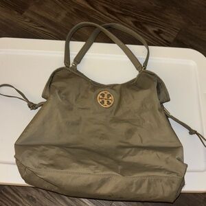 Tory Burch Olive Nylon Tote